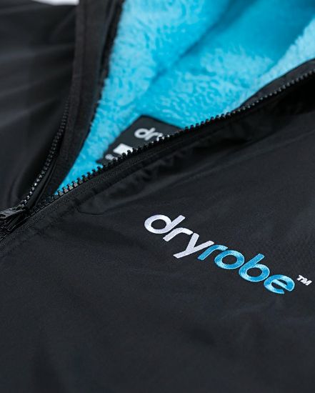 Picture of dryrobe® Advance Long Sleeve - Black Blue