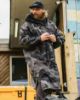 Picture of dryrobe® Advance Long Sleeve - Black Camouflage Black