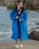 Picture of dryrobe® Advance Long Sleeve - Cobalt Blue Black
