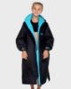Picture of Kids dryrobe® Advance Long Sleeve - Black Blue