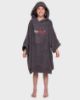 Picture of Kids dryrobe® Organic Cotton Towel Robe - Slate Grey