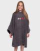 Picture of Kids dryrobe® Organic Cotton Towel Robe - Slate Grey