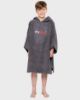 Picture of Kids dryrobe® Organic Cotton Towel Robe - Slate Grey