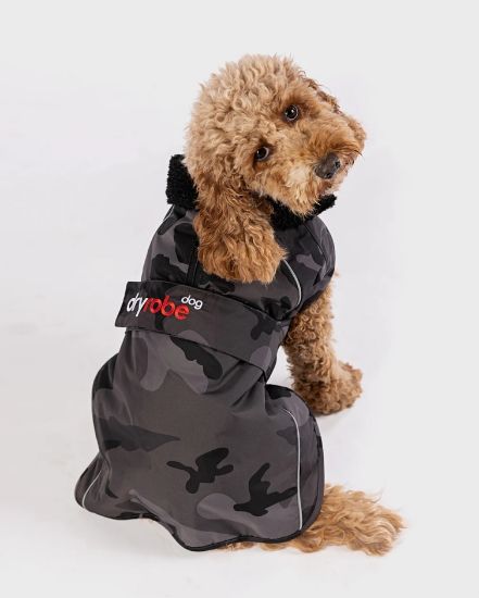 Picture of dryrobe® Dog - Black Camo Black